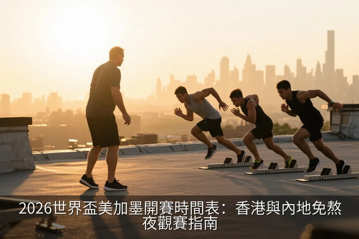 2026世界盃美加墨開賽時間表：香港與內地免熬夜觀賽指南